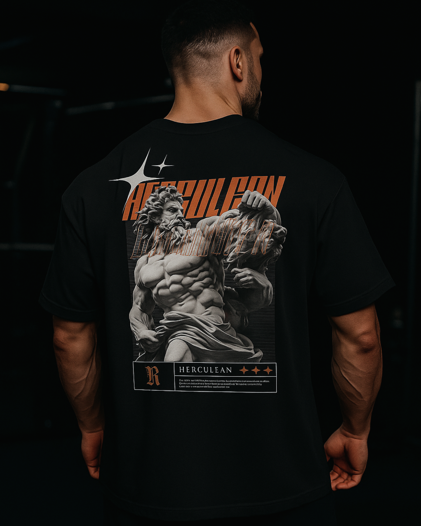 Playera Oversize Herculean Poder Divino 2025