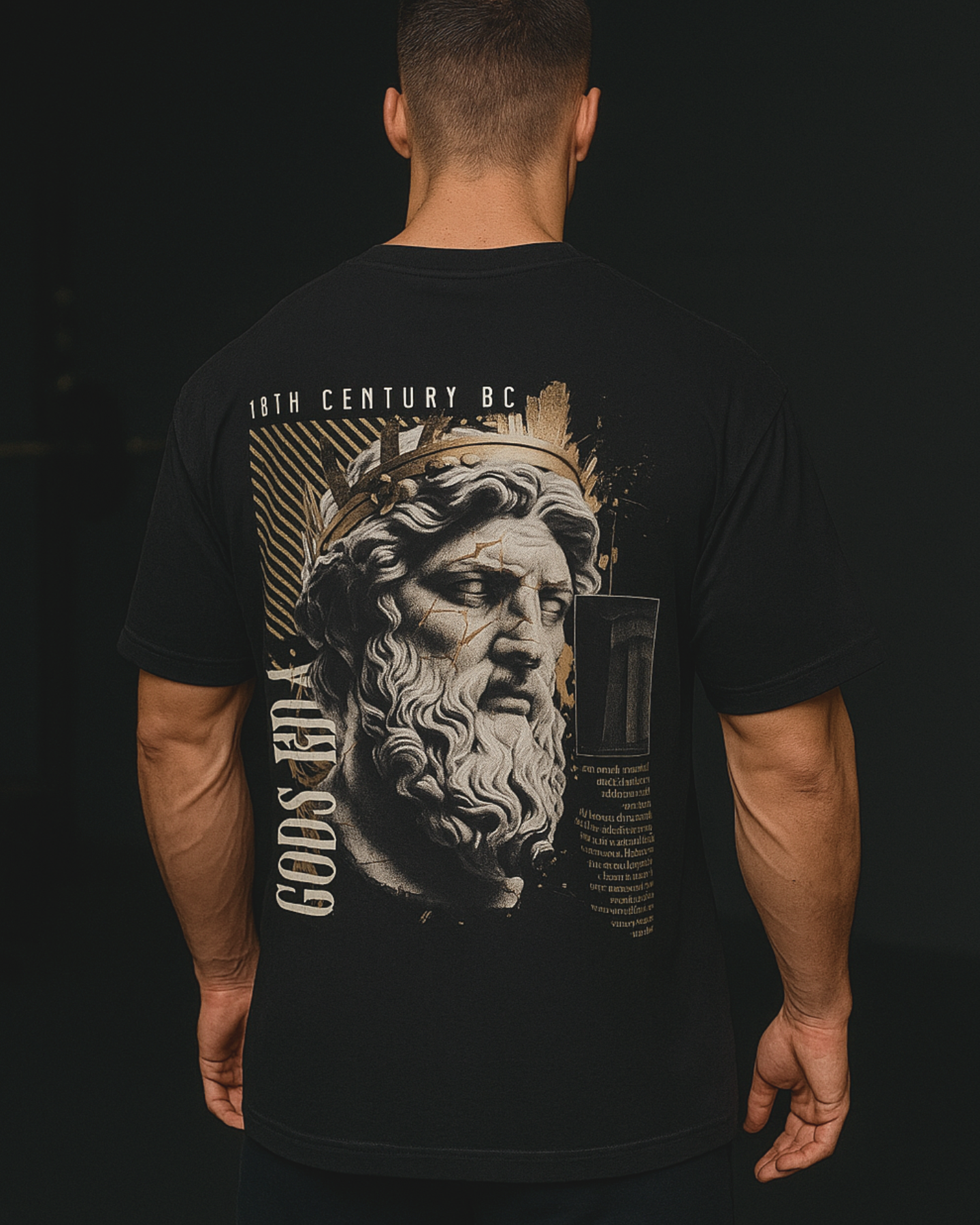 Playera Oversize Zeus Gods Era 2025 Exclusiva