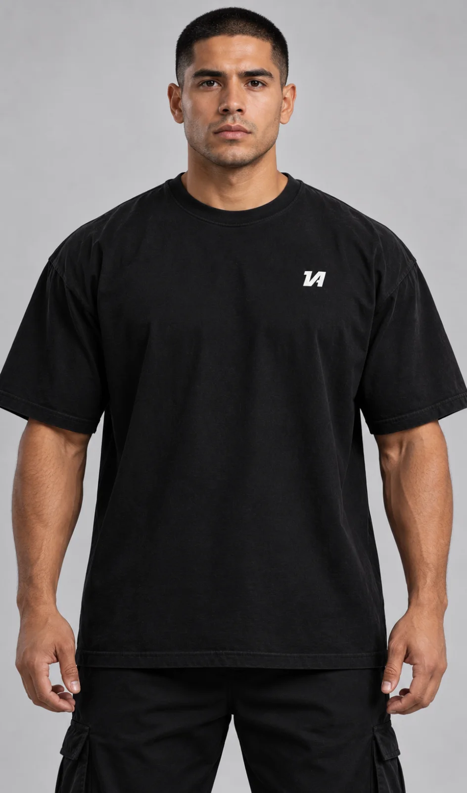 Playera Oversize Zeus Mythic Fracture Exposed — fotografía 2