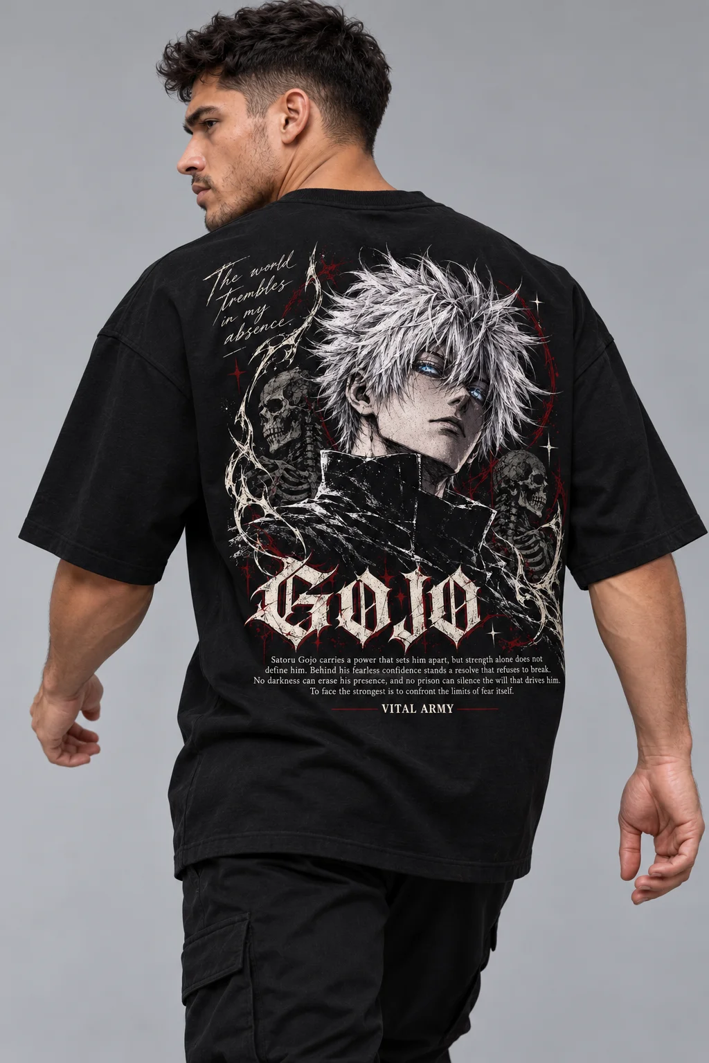 Playera Oversize Gojo Limitada 2026 — fotografía 2