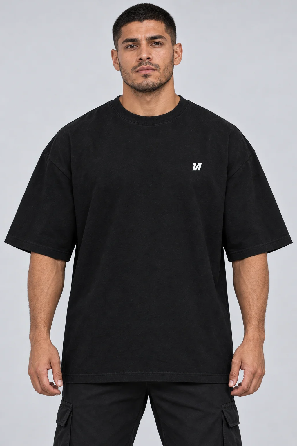 Playera Oversize Focus Never Ends — fotografía 2