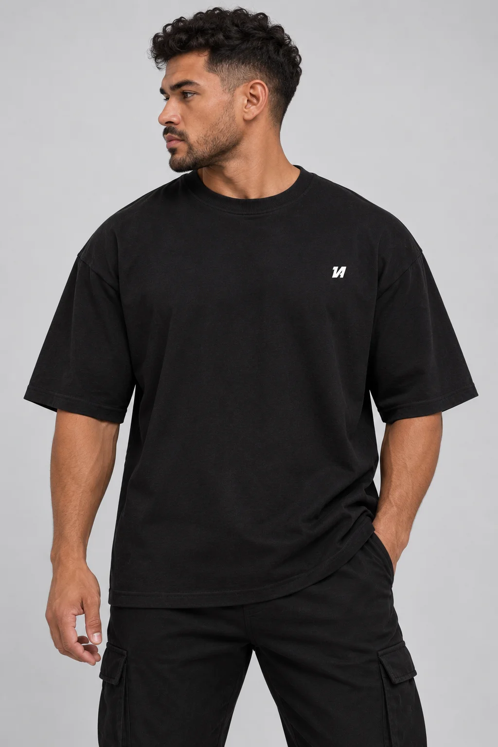 Playera Oversize Warriors Bloodline — fotografía 2