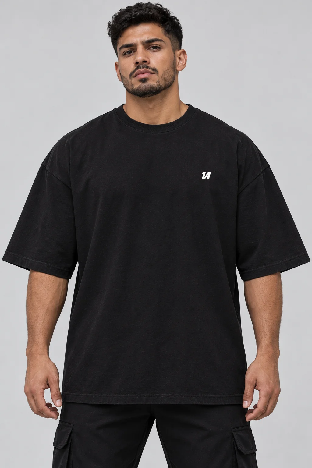 Playera Oversize Neon Rebel — fotografía 2