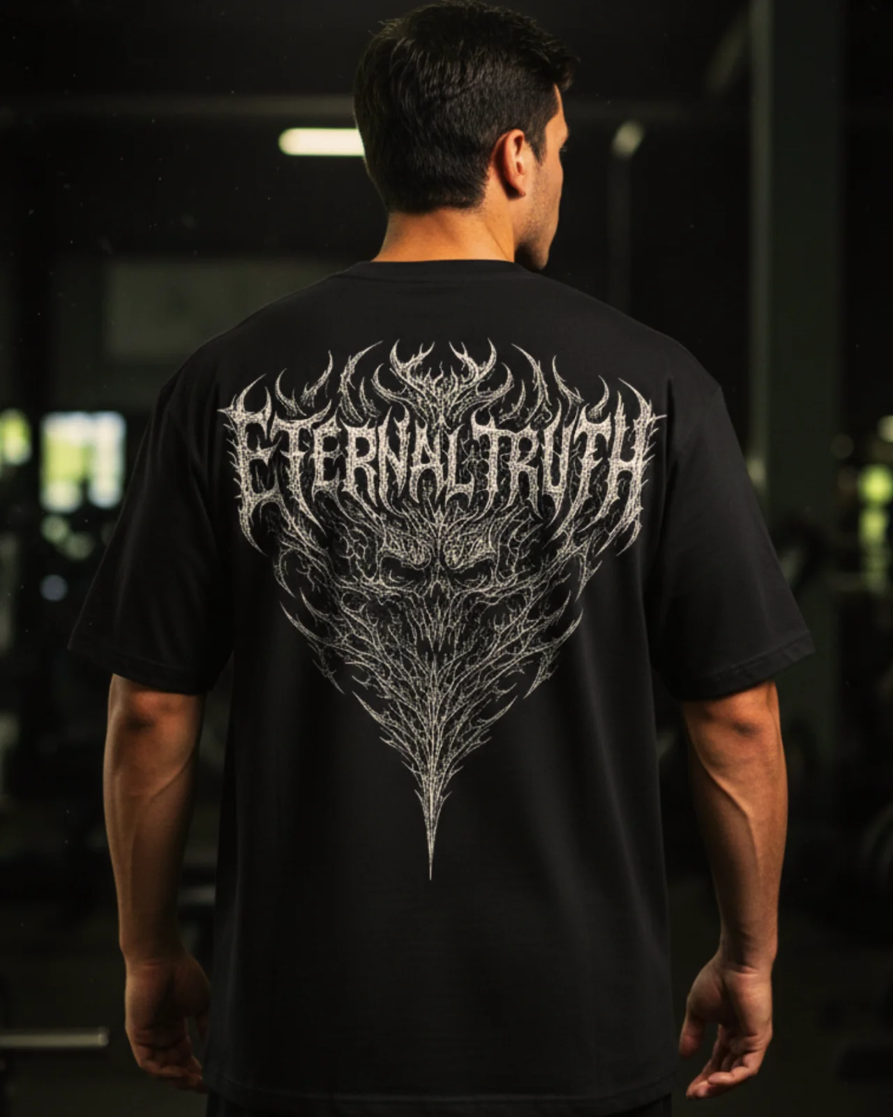 Playera Oversize Eternal Truth Gothic — fotografía 3