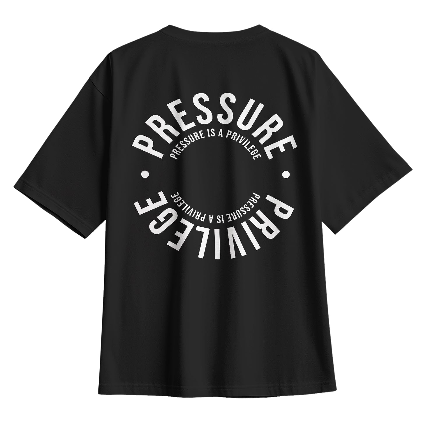 Playera oversize Cbum Pressure is a privilege