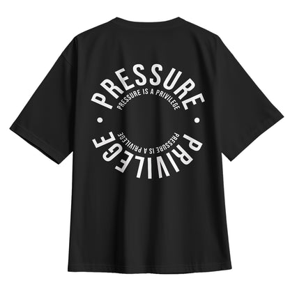 Playera oversize Cbum Pressure is a privilege