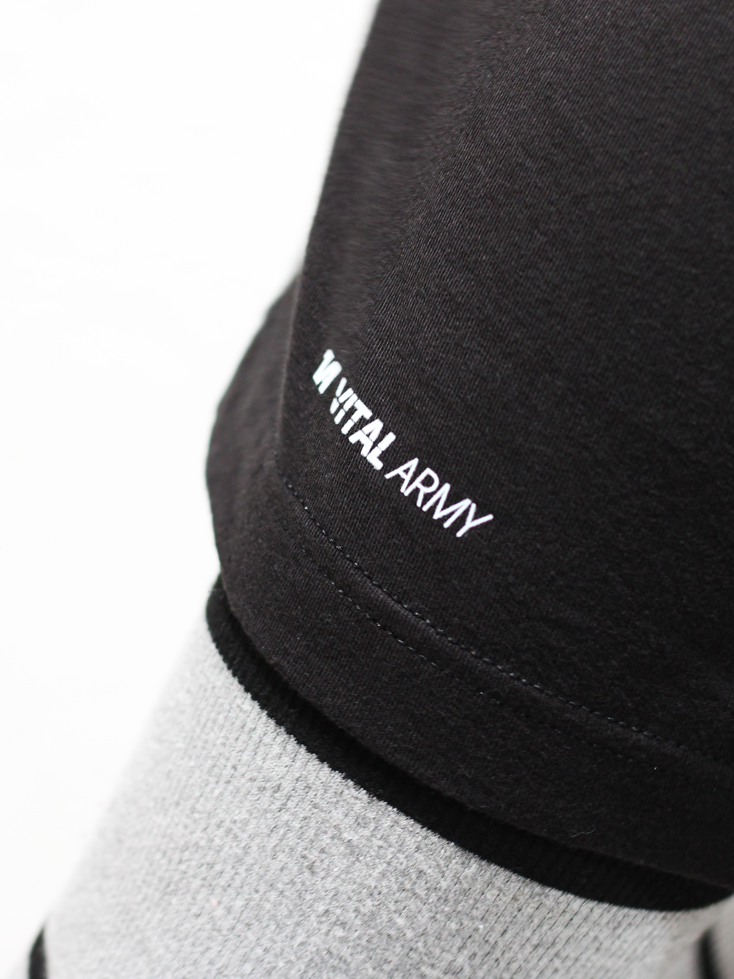 Playera Oversize Gymrat Label Oficial Vital Army
