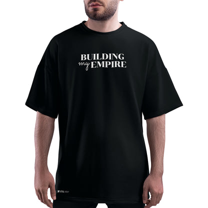 Playera oversize building my empire