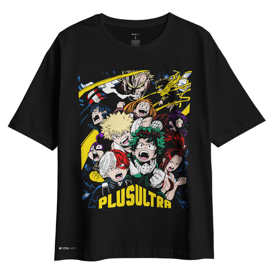 Playera oversize Boku No Hero Variante 5