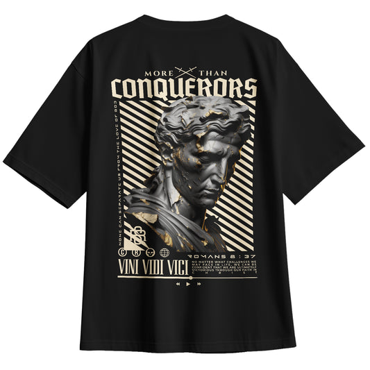 Playera Oversize More Than Conquerors