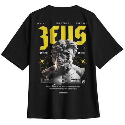 Playera Oversize Zeus Mythic Fracture Exposed