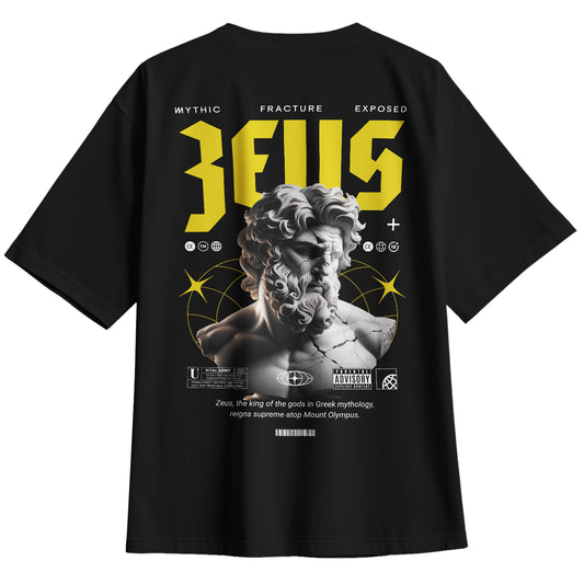 Playera Oversize Zeus Mythic Fracture Exposed
