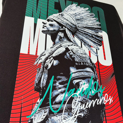 Playera Oversize Nacidos Guerreros México Limitada
