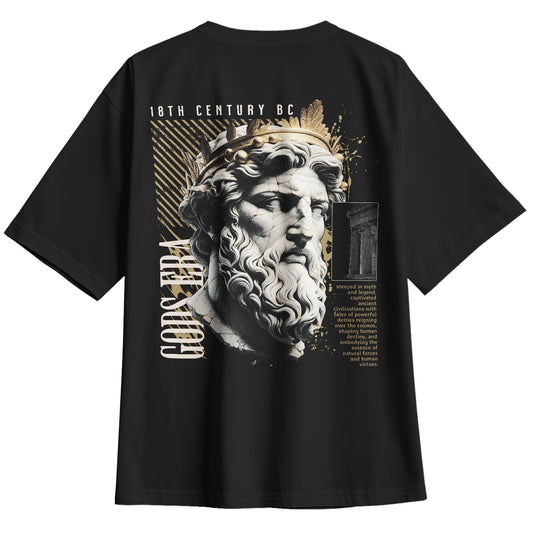 Playera Oversize Zeus Gods Era 2025 Exclusiva
