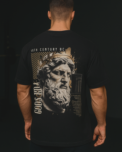 Playera Oversize Zeus Gods Era 2025 Exclusiva